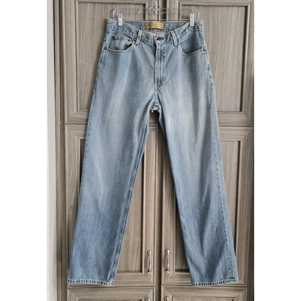 VTG Old Navy Denim Men Sz 33x34 2005 Y2K Grunge Faded